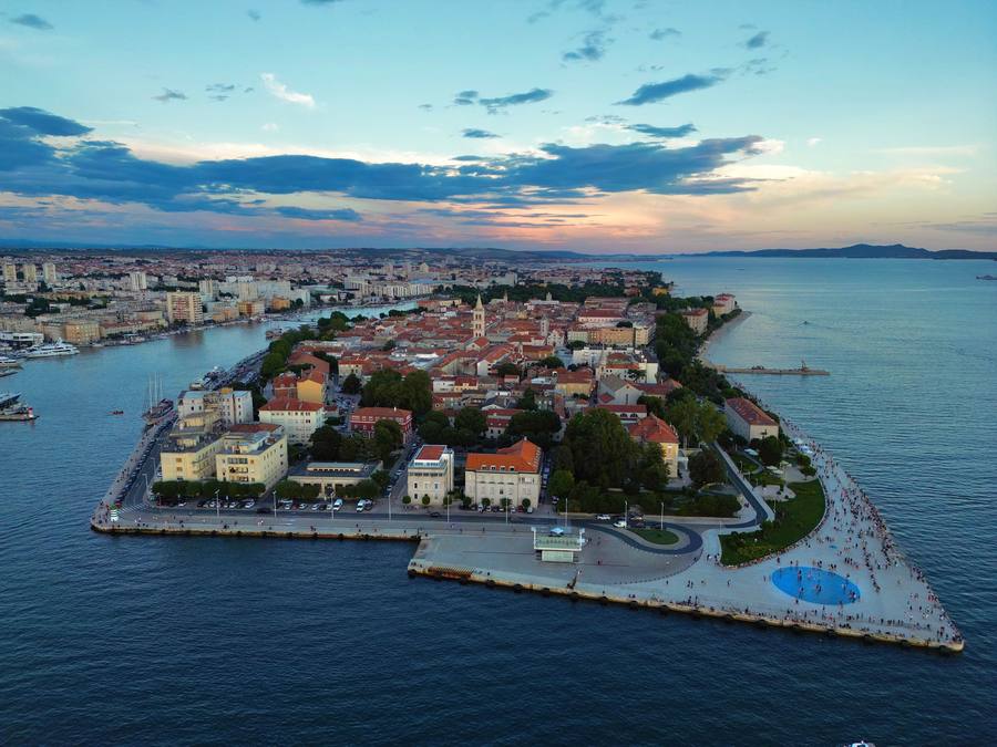 Zadar, pogled na poluotok